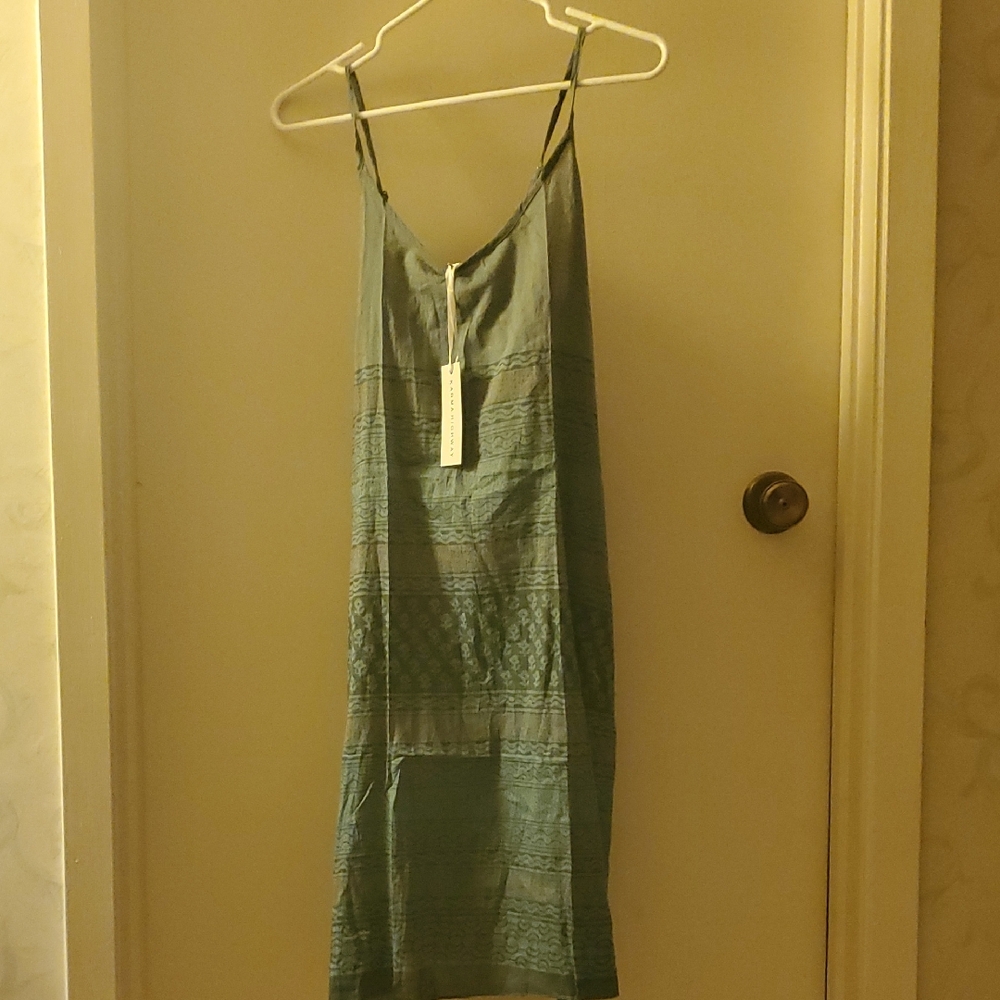 Spaghetti Strap Slip Midi Dress
